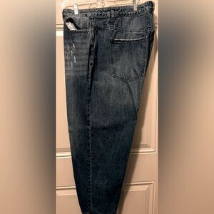 Eloquii Elements Cotton Denim Lightly Distressed Jeans Size 18
